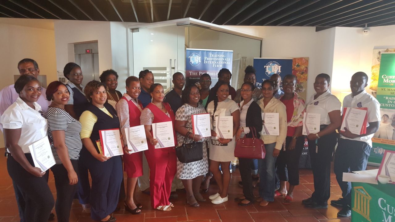 TPI CSMA HHBH participants with certificates