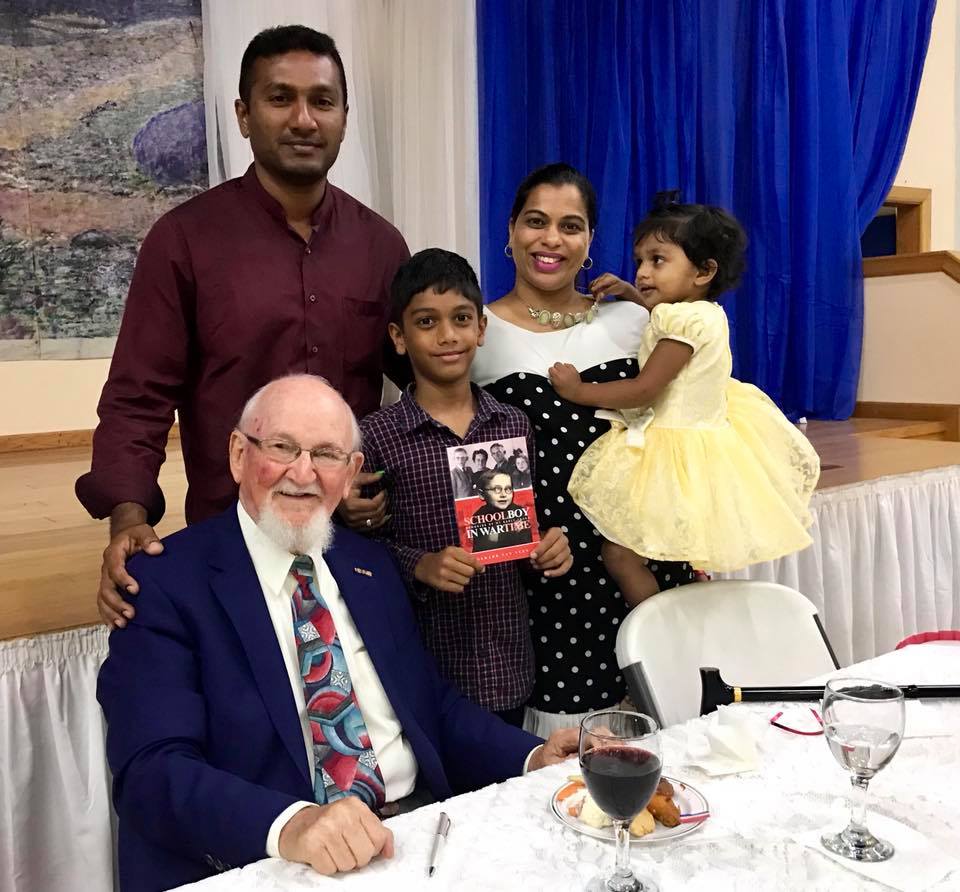 author with fernandes family sbw book party 7 7 18