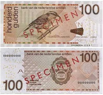 100 Guilder Banknote