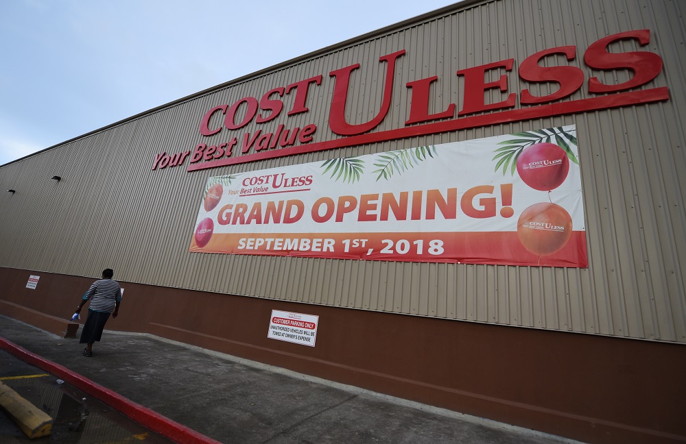 Cost-U-Less,the warehouse superstore, officially reopens on Saturday, Sept. 1, nearly a year after being destroyed by Hurricane Irma and then plundered in the looting that following.