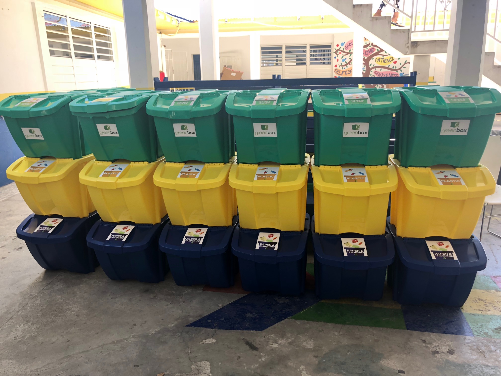 GreenBox recycling bins