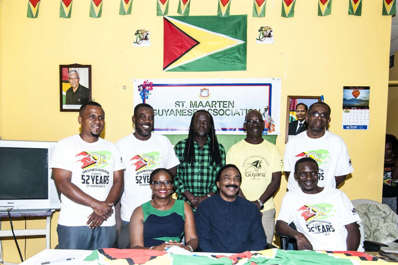 Guyanese Association board members - Photo by AB