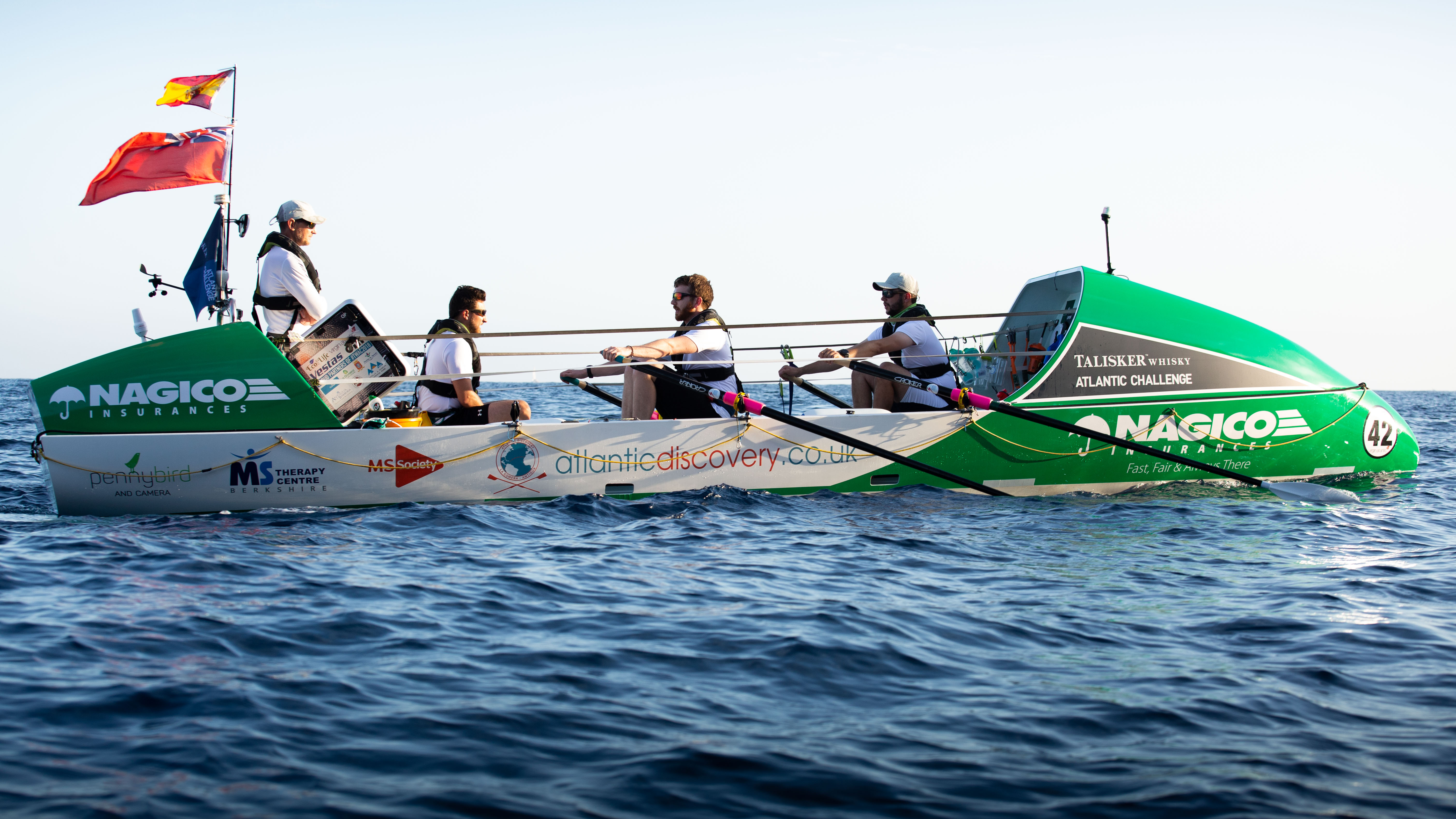 Atlantic Discovery Rowing Team sponsored by Nagico