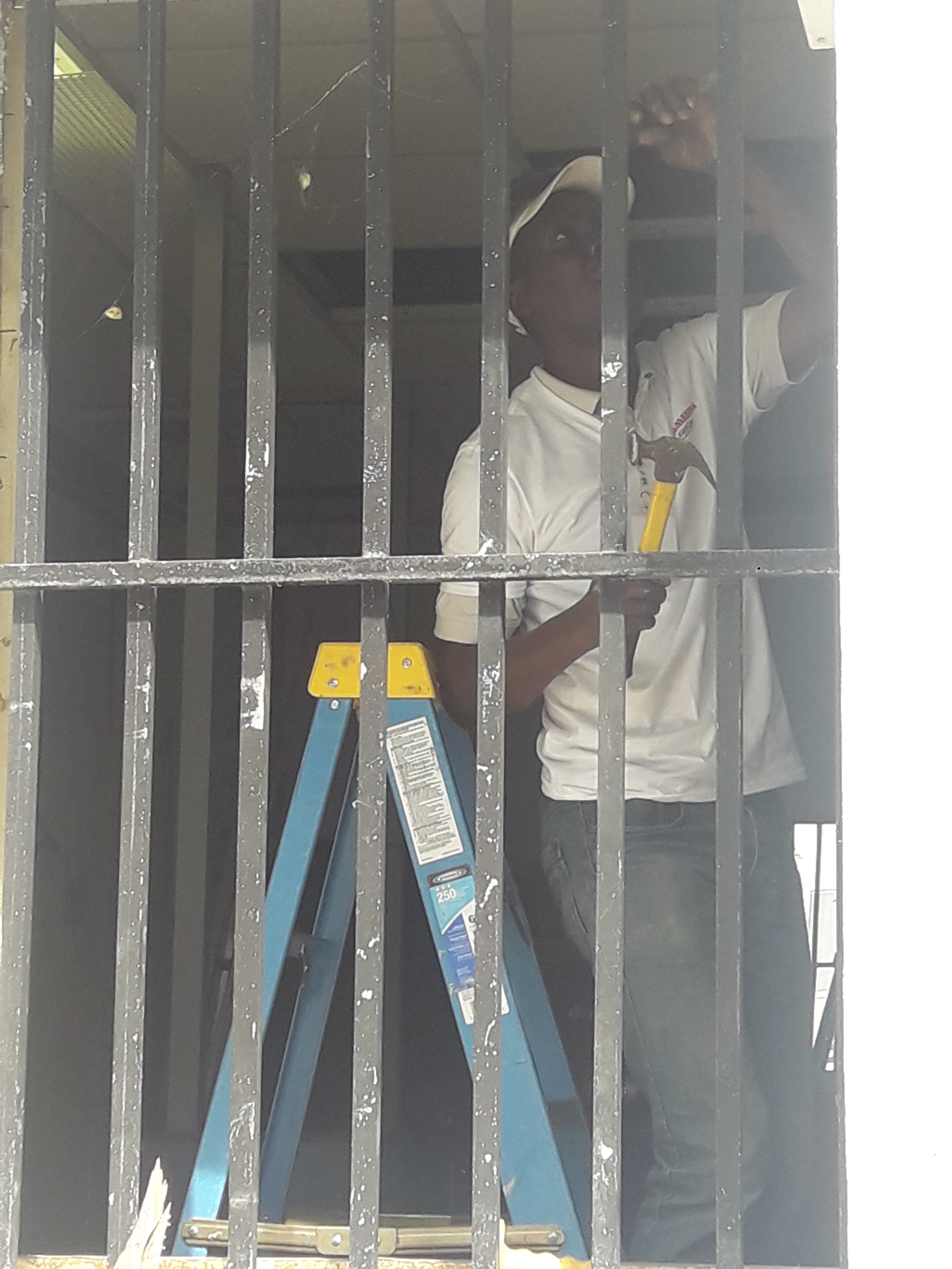 Renovation work at the police station 1