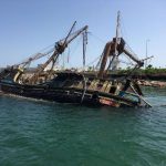 Shipwrecked Pirate Ship Simpson Bay Lagoon Airport