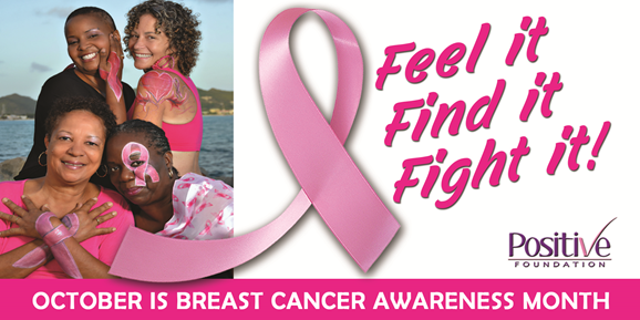 Positive Foundation Breast Awareness Month October 2019
