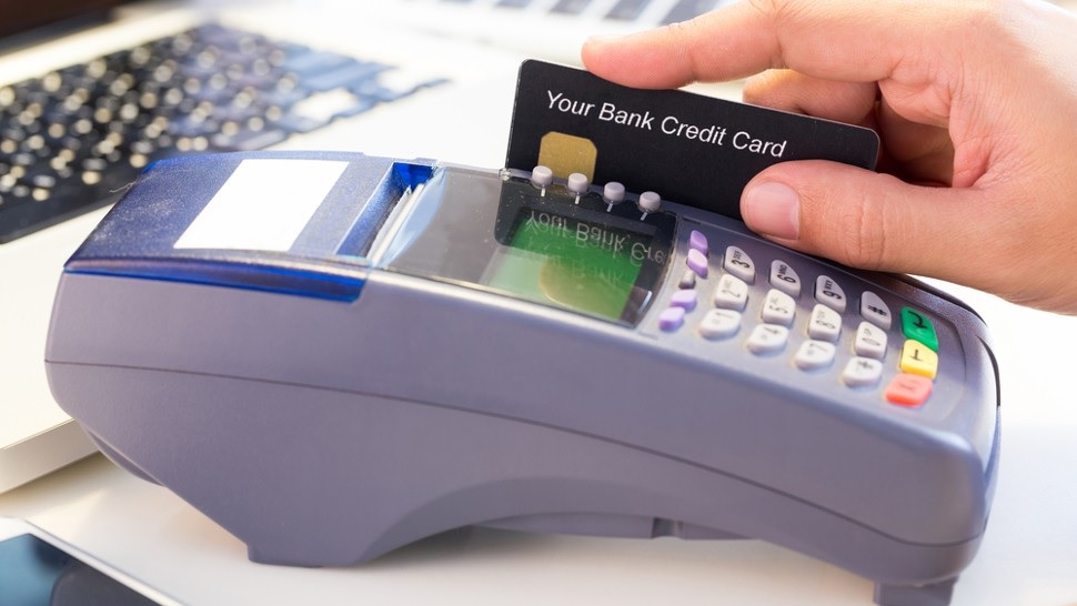 Bank Credit Card swipe