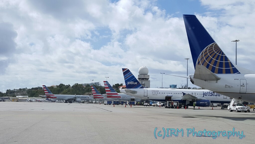 American airlines at SXM Airport - Photo IRM Photography