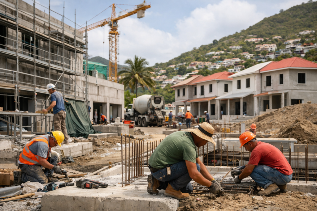 Saint Martin Executive Council construction projects